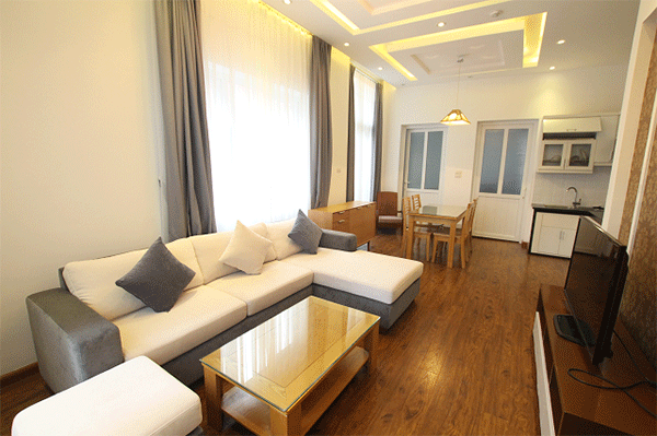 Very Bright and Good Size Two Bedroom Apartment Rental in Tu Hoa street, Tay Ho