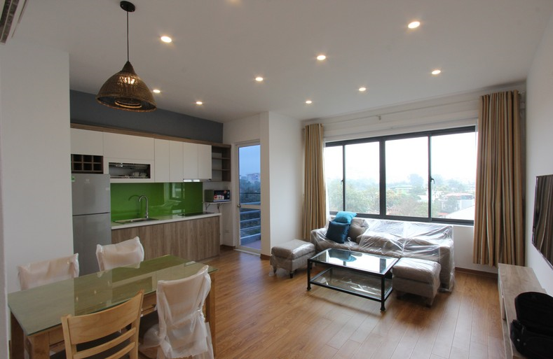 *Very Bright One Bedroom Apartment for rent in Tu Hoa street, Tay Ho*