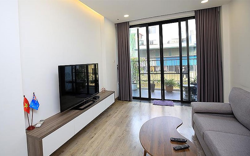 Very Bright Two Bedroom Apartment Rental in Xuan Dieu street, Tay Ho, Competitive Price