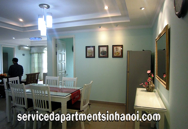 Very Modern Three bedroom Apartment For rent in L Tower, Ciputra Hanoi