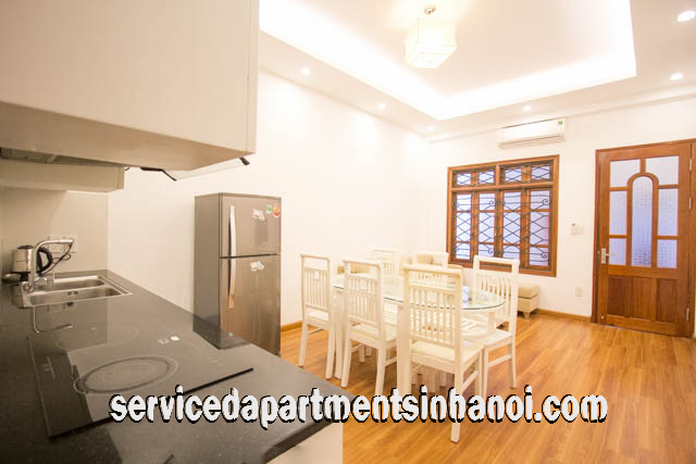 Very Modern Three Bedroom Apartment Rental near Van Mieu Area, Reasonable Price