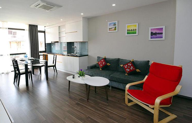 Very Modern 02 Bedroom Apartment Rental in Xuan Dieu Str, New Amenities, Affordable Price