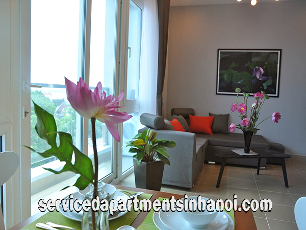 Very Modern Two Bedroom Serviced Apartment Rental In Trich Sai street, Tay Ho