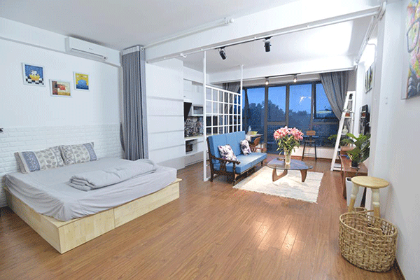 Very Nice and Bright Apartment Rental in Ngoc Ha street, Ba Dinh