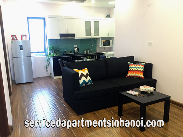 Very Nice Brand New Two Bedroom Apartment for Rent in Van Cao Street, Ba Dinh