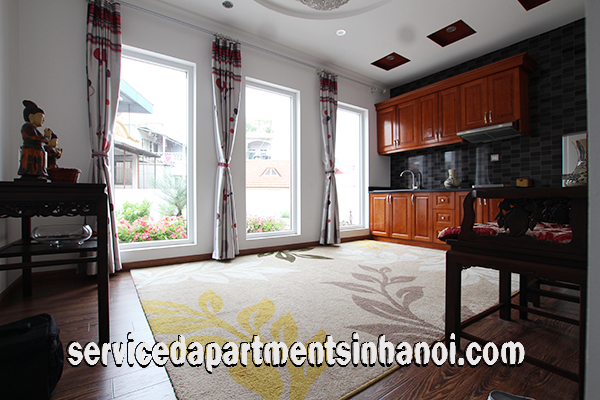Very Nice One Bedroom Apartment Rental in Center of Ba Dinh, Very Nice Terrace