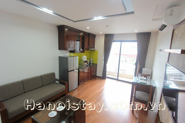 Very Nice One Bedroom Apartment Rental in Linh Lang street, Ba Dinh