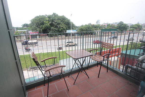 Very Nice Two Bedroom Apartment Rental in Au Co street, Tay Ho, Lovely Balcony