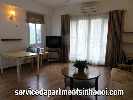 Well Designed One bedroom apartment in Hoang Hoa Tham st, Ba Dinh