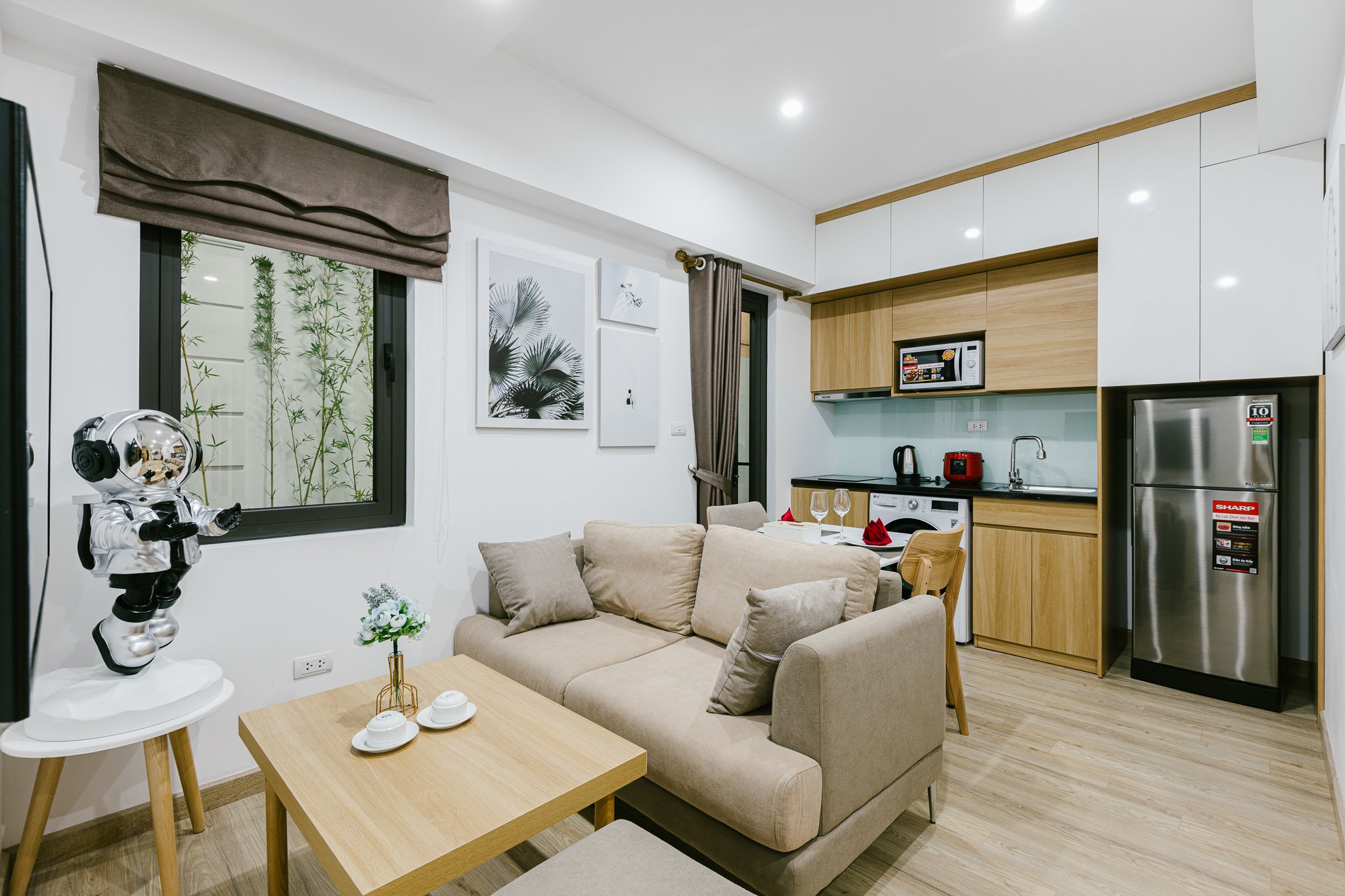 Well furnished 1 BR Apartment Rental in Xuan Dieu str, Tay Ho