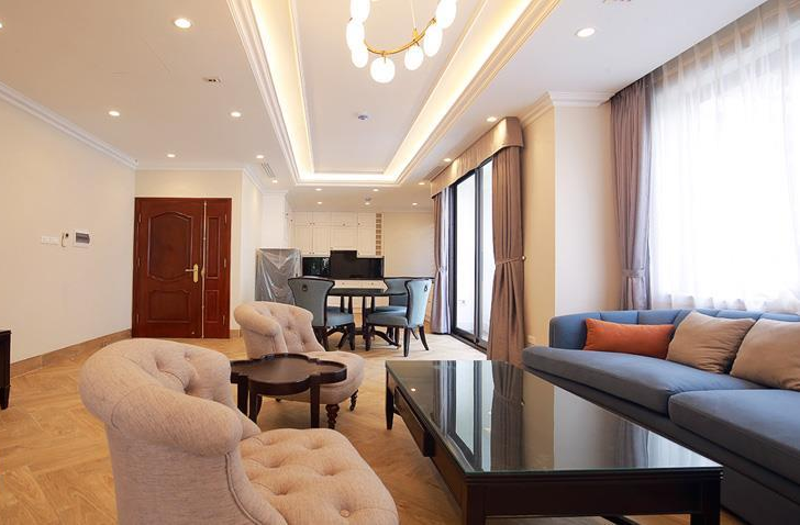 *Western style Stunning 01 bedroom apartment Rental in Yen Phu village, Tay Ho*