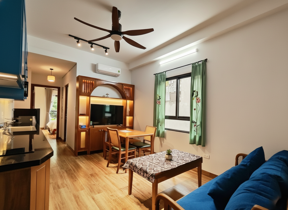  ✨ DELIGHTFUL 1-BEDROOM GEM | HEART OF TRUC BACH ISLAND