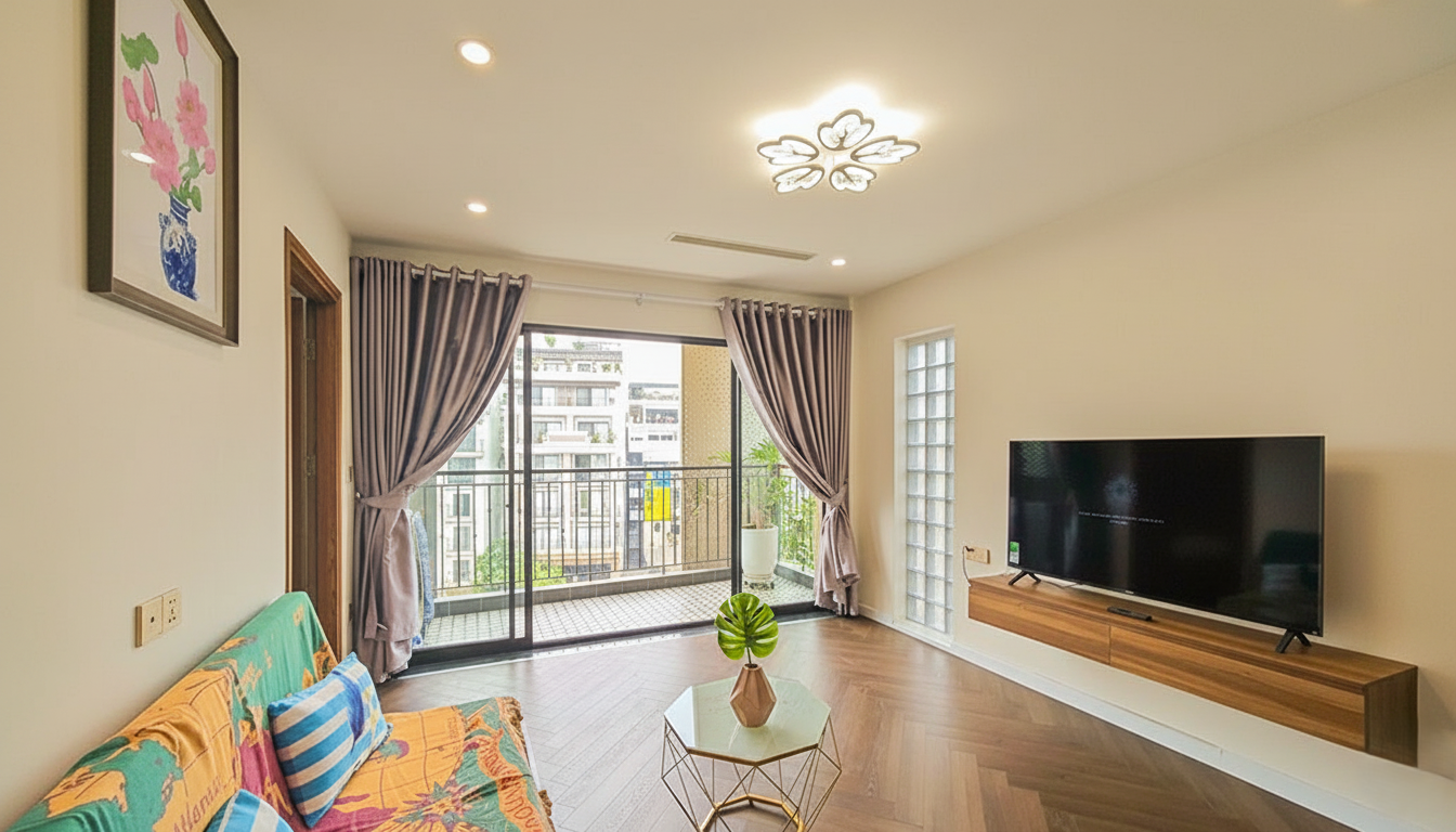 🌊 SERENE LAKE VIEW 2-BEDROOM APARTMENT | YEN HOA, TAY HO