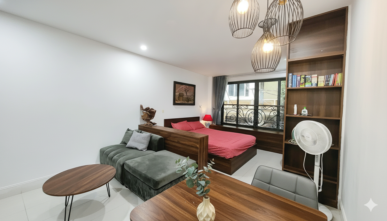🏡 RARE OPPORTUNITY: A HIGH-END STUDIO APARTMENT IN CENTRAL BA DINH IS LOOKING FOR A NEW TENANT!